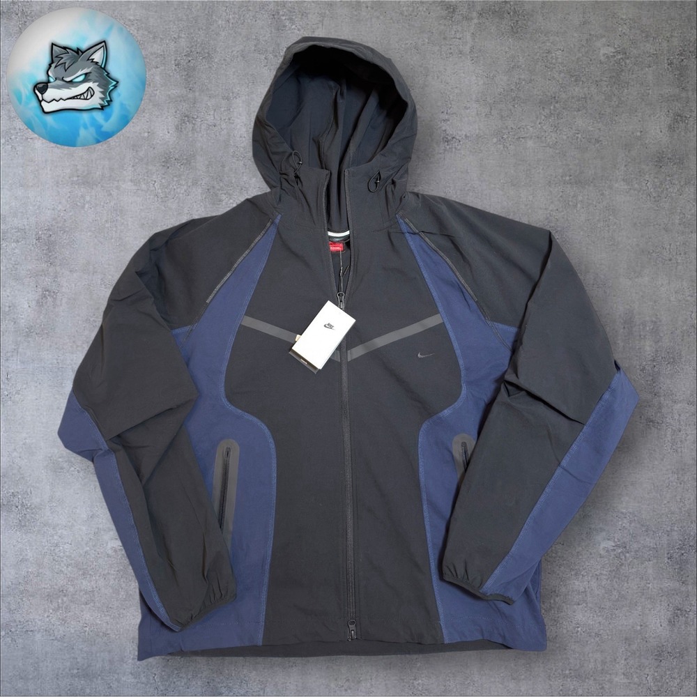 Nike Tech Dri-FIT Woven Color-Block Windrunner Jacket Men's Size M IH8461-010